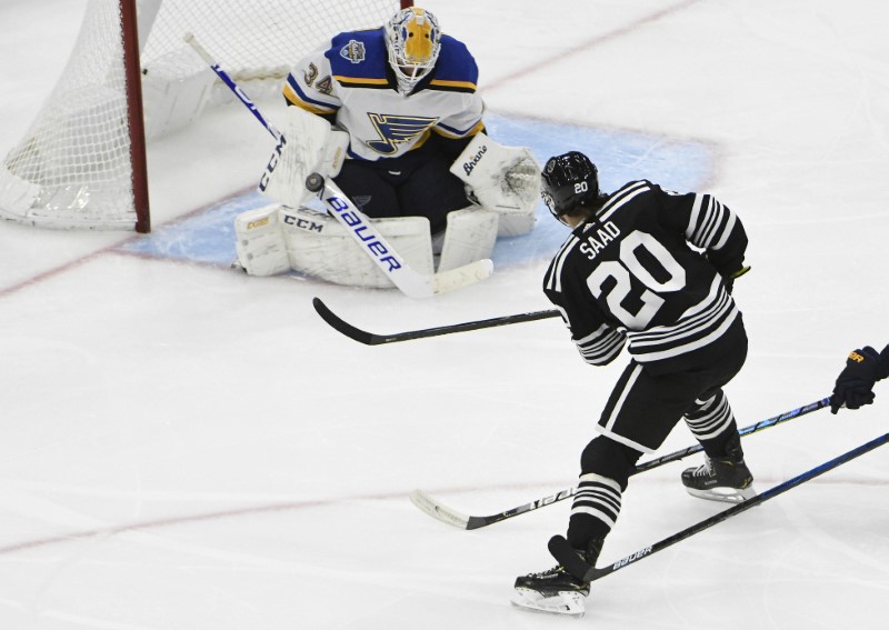NHL: St. Louis Blues at Chicago Blackhawks