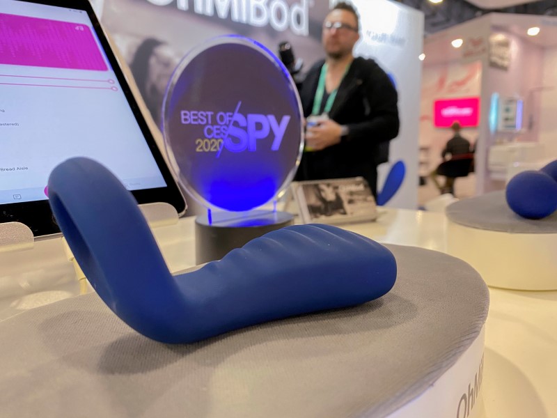 Remote control vibrators? Dual stimulation? Sex toys get Las Vegas tech show buzzing 1 The blueMotion Nex3 vibrator by OhMiBod debuted at the Consumer Electronics Show (CES) in Las Vegas