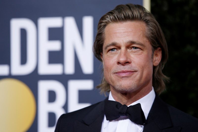 FILE PHOTO: Brad Pitt at the 77th Golden Globe Awards