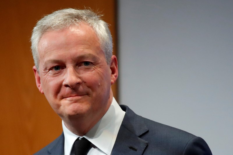 French Finance Minister Le Maire gives New Year's address to economic actors