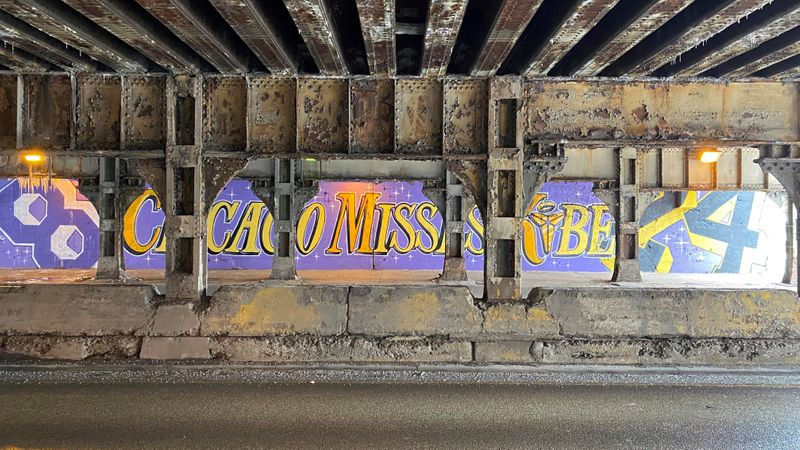 FILE PHOTO: A mural honoring the late Kobe Bryant is displayed blocks from United Center in Chicago