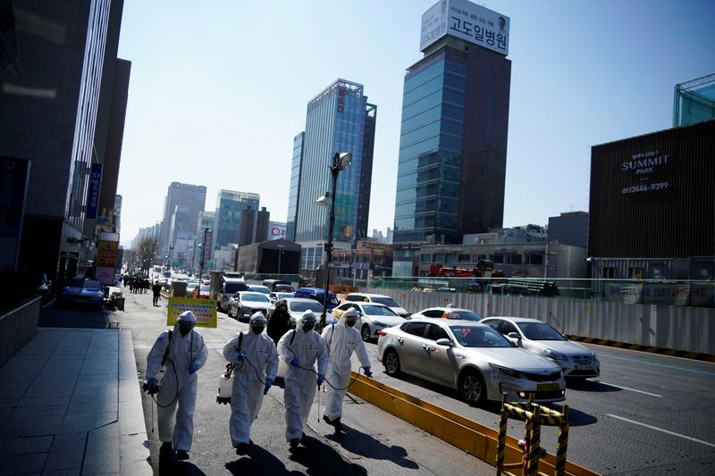 South Korea confirms 174 new coronavirus cases, total to 6,767