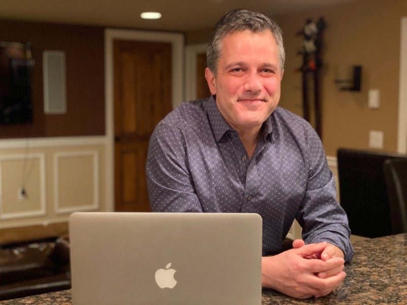 Jonathan Jaffe poses for a photograph in his