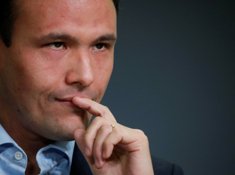 French Junior Minister for Digital Affairs Cedric O, attends the GovTech Summit 2019 in Paris