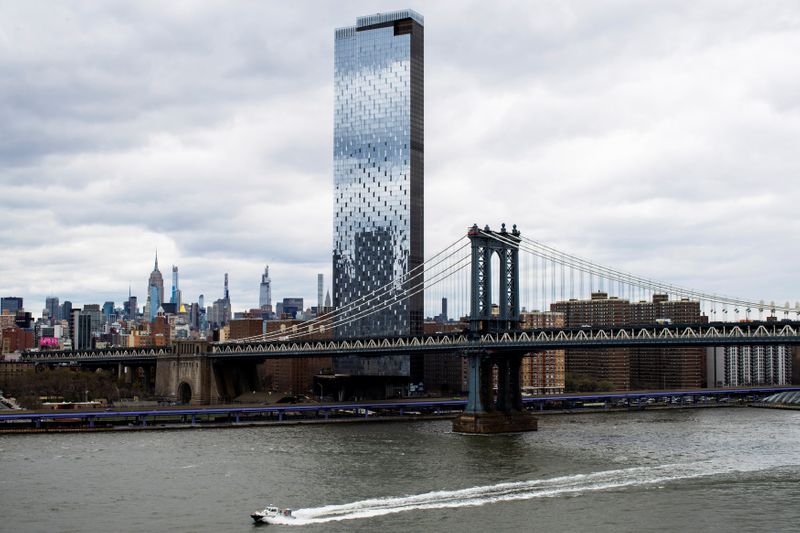 The spread of the coronavirus disease (COVID-19) in New York