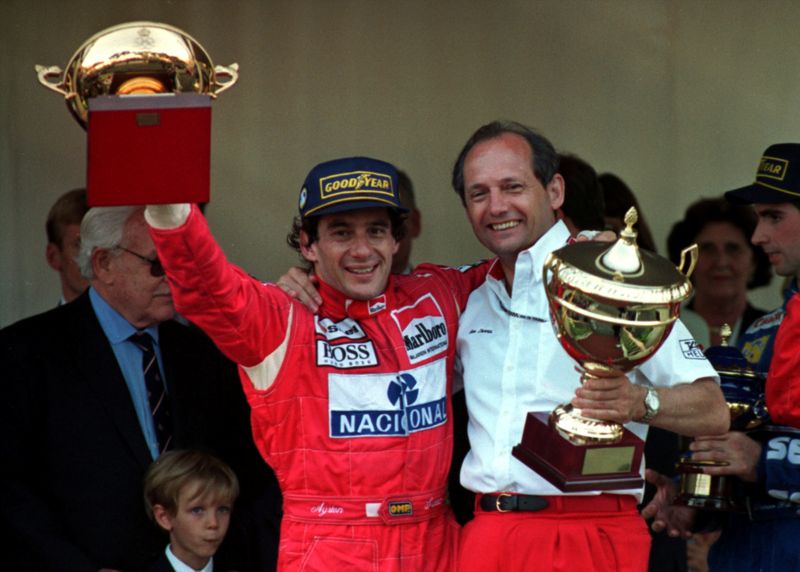 FILE PHOTO: Died on May 1, 1994: Ayrton Senna, Brazilian Formula One driver