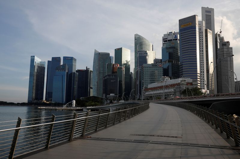 FILE PHOTO: Outbreak of the coronavirus disease (COVID-19) in Singapore