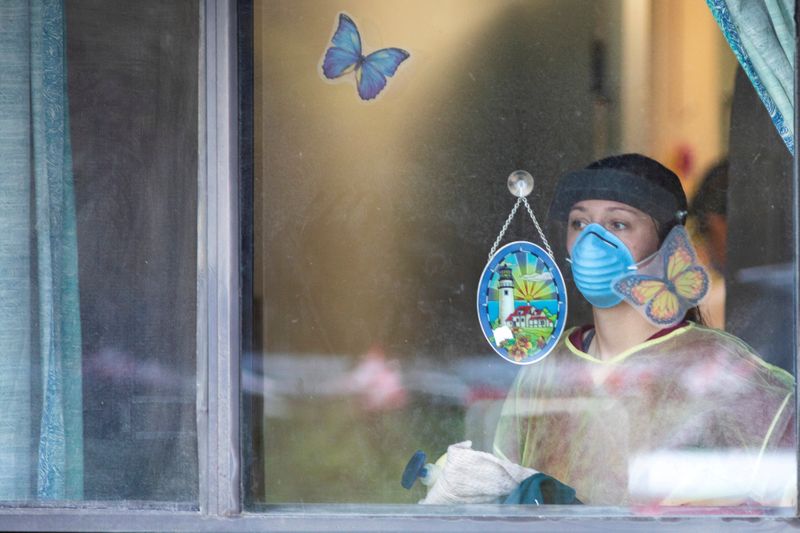 FILE PHOTO: Coronavirus disease (COVID-19) outbreak in Pickering