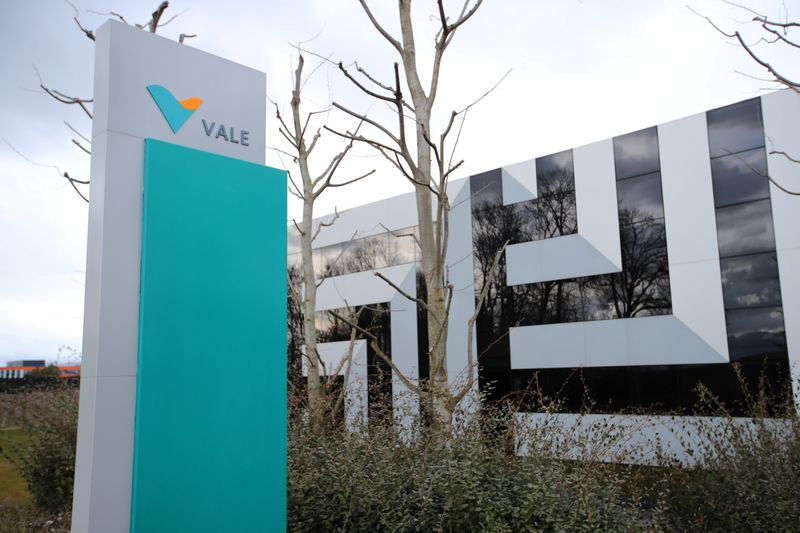 The headquarters of of mining company Vale SA is pictured in St-Prex