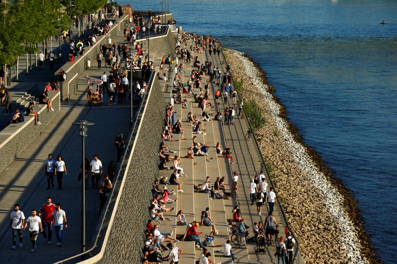 FILE PHOTO: Outbreak of the coronavirus disease (COVID-19), in Cologne
