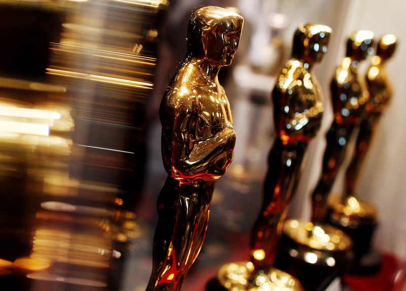 FILE PHOTO: Oscar statuettes are displayed at the