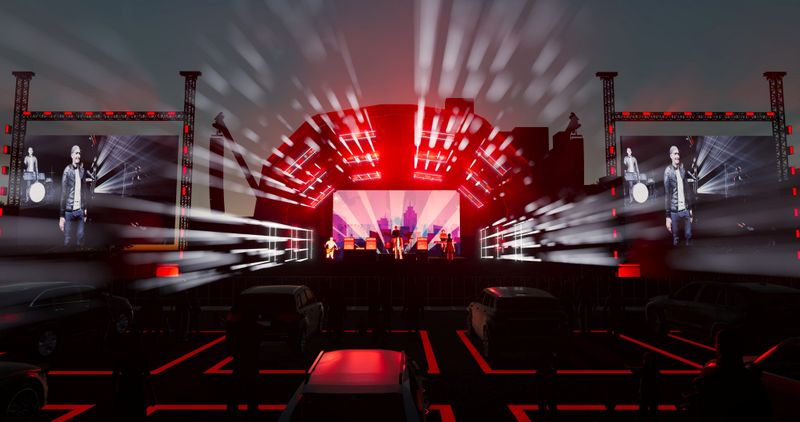 Image promoting drive-in concerts to be rolled out across the U.K. this summer