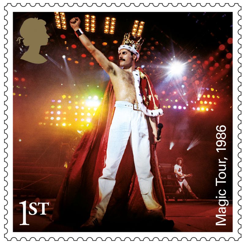 Royal Mail releases a series of stamps in a tribute to Queen