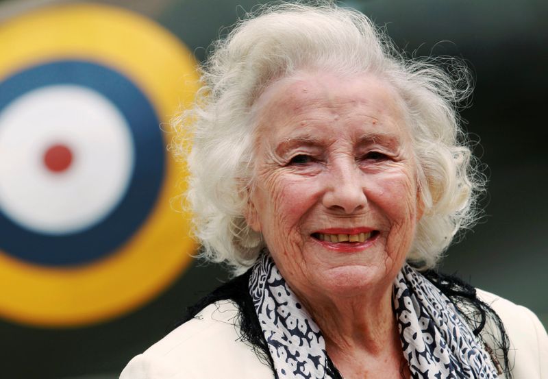 FILE PHOTO: Second World War British Forces Sweetheart Vera Lynn attends the Battle of Britain commemoration outside the Churchill War Rooms in London