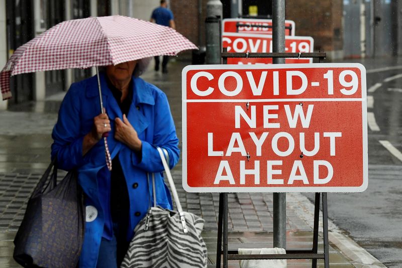 FILE PHOTO: The coronavirus disease (COVID-19) outbreak, in London