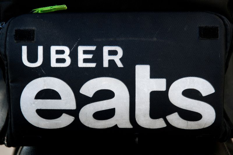 FILE PHOTO: Carrefour teams up with Uber Eats for lockdown deliveries