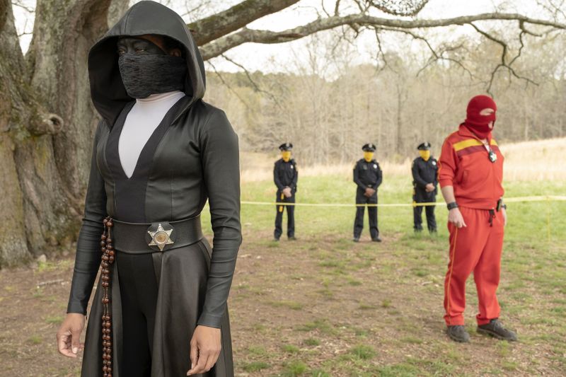Regina King is seen in an undated handout image from HBO's