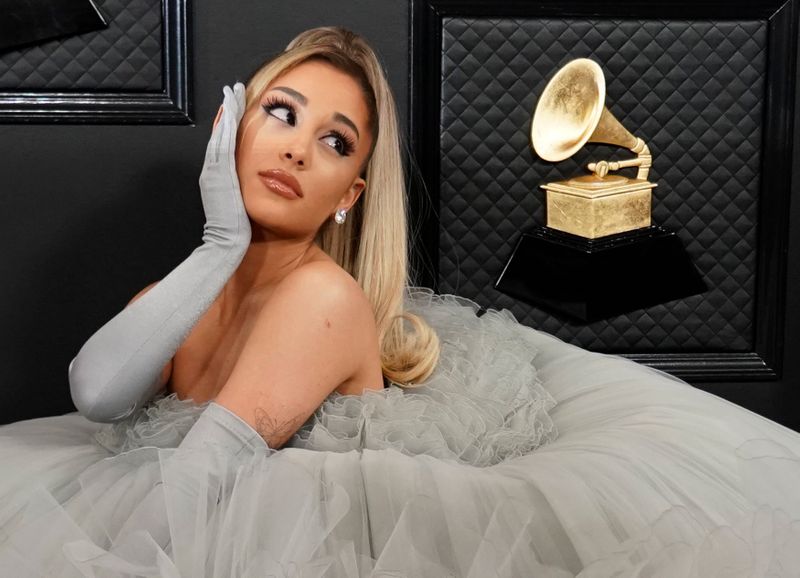 FILE PHOTO: 62nd Grammy Awards – Arrivals – Los Angeles, California, U.S., January 26, 2020 - Ariana Grande.