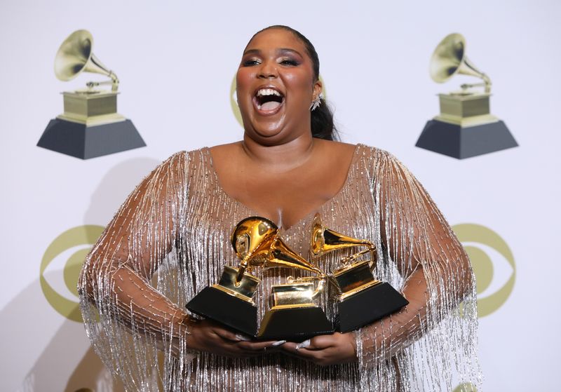 FILE PHOTO: 62nd Grammy Awards – Photo Room – Los Angeles, California, U.S., January 26, 2020 - Lizzo