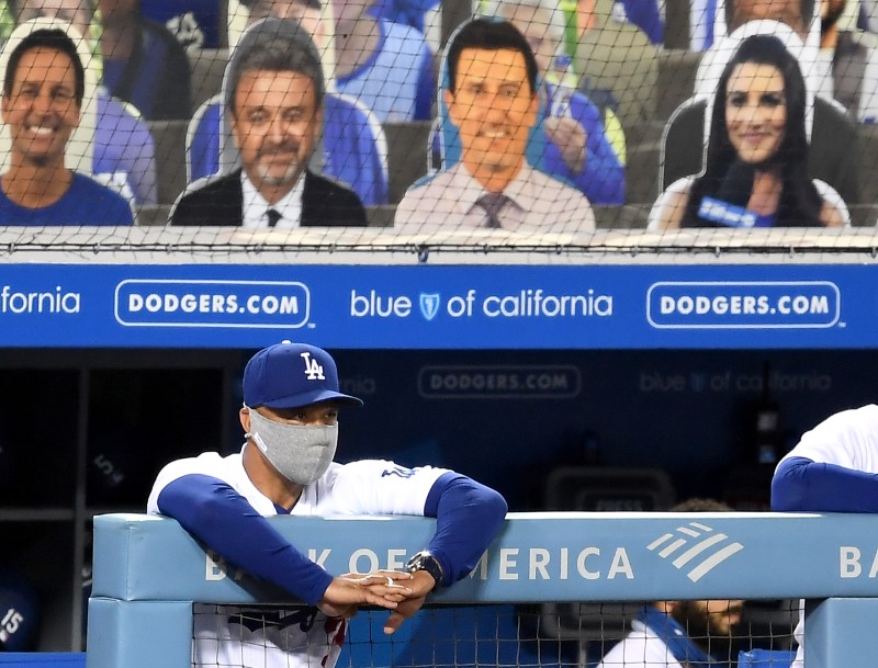 MLB San Diego Padres at Los Angeles Dodgers