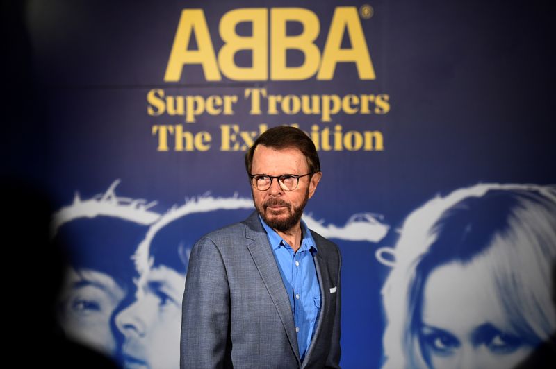 Bjorn Ulvaeus of ABBA attends the opening of 'ABBA: Super Troopers' exhibition at the Southbank Centre in London