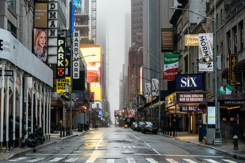 The spread of the coronavirus disease (COVID-19) in New York