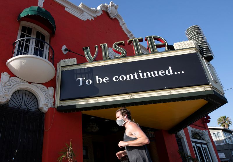 FILE PHOTO: The outbreak of the coronavirus disease (COVID-19) in Los Angeles