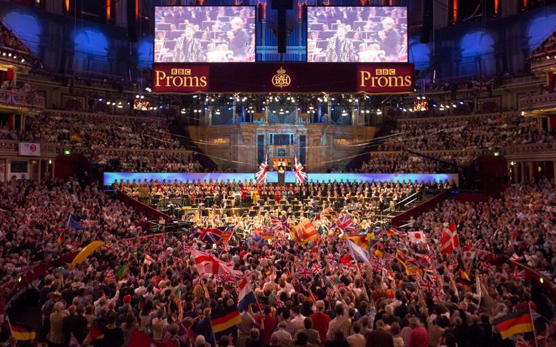 FILE PHOTO: The BBC Symphony Orchestra performs at the last night of the BBC Proms festival of classical music at the Royal Albert Hall in London, Britain
