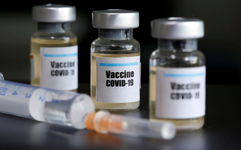 FILE PHOTO: Small bottles labeled with a