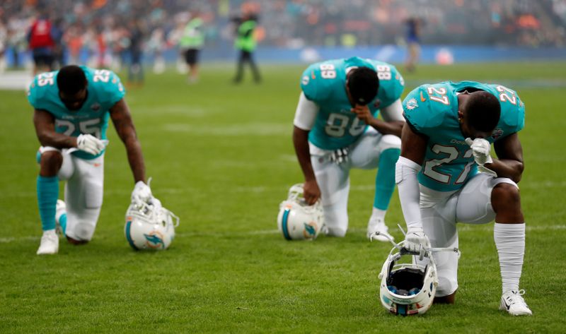 FILE PHOTO: Miami Dolphins vs New Orleans Saints - NFL International Series