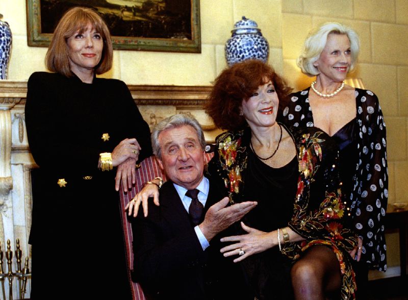FILE PHOTO: The cast members of one of Britain's most popular TV series in the 1960s