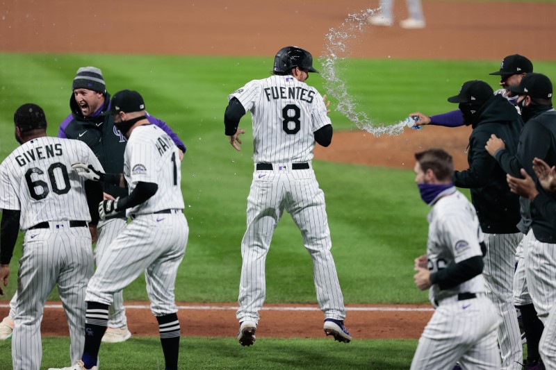 MLB: Los Angeles Angels at Colorado Rockies