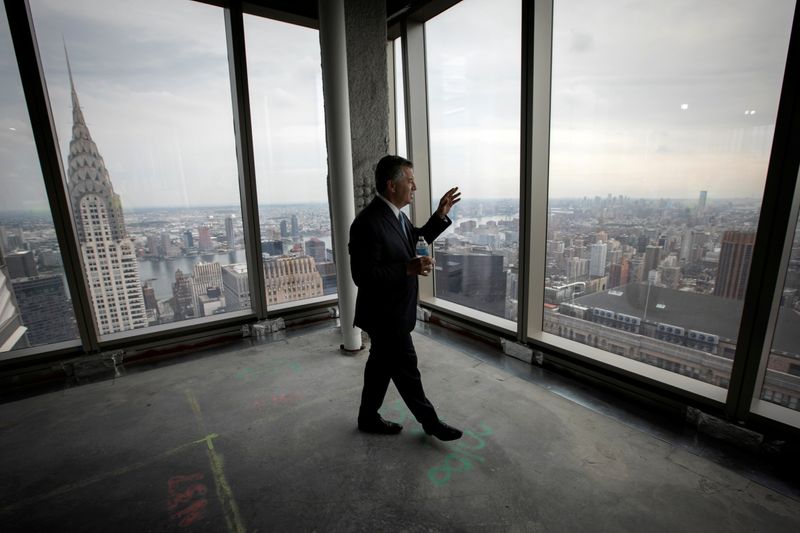 Marc Holliday, Chairman and CEO of SL Green Realty Corp. at One Vanderbilt, the latest skyscraper to grace New York's iconic skyline