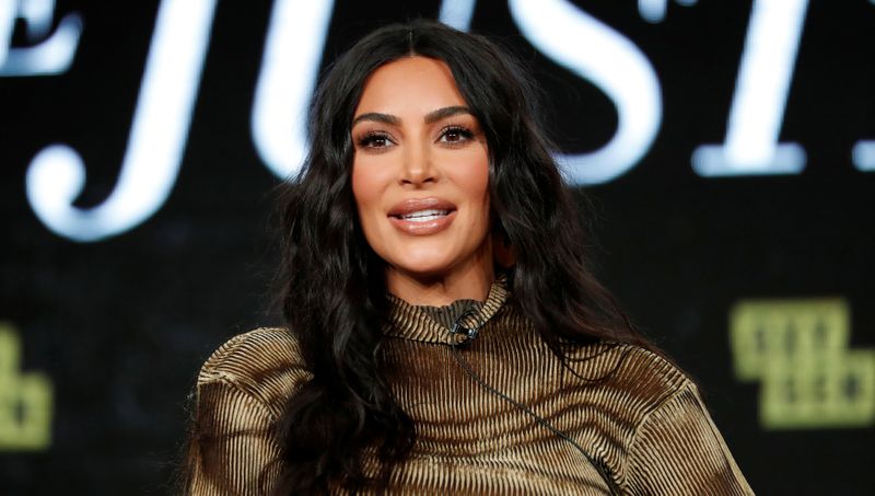 Television personality Kardashian attends a panel for the documentary