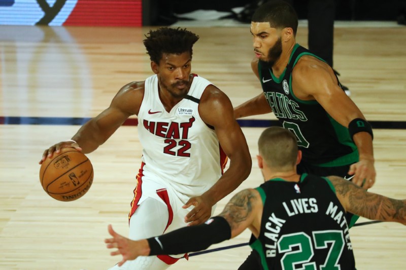 NBA: Playoffs-Miami Heat at Boston Celtics