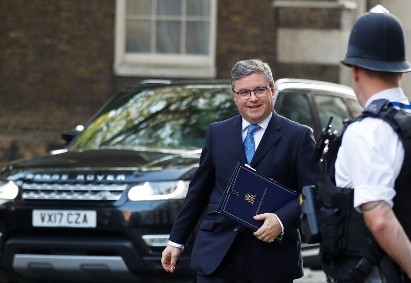 Weekly cabinet meeting at Downing Street in London