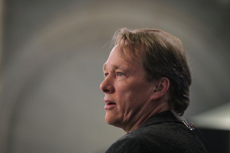 Bruce Linton, Founder and Co-CEO of Canopy Growth, speaks to CNBC on the floor of the NYSE in New York