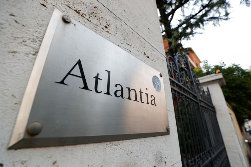 General view of an infrastructure group Atlantia's headquarters, in Rome