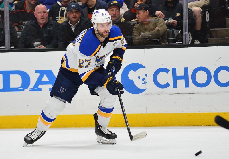 FILE PHOTO: NHL: St. Louis Blues at Anaheim Ducks