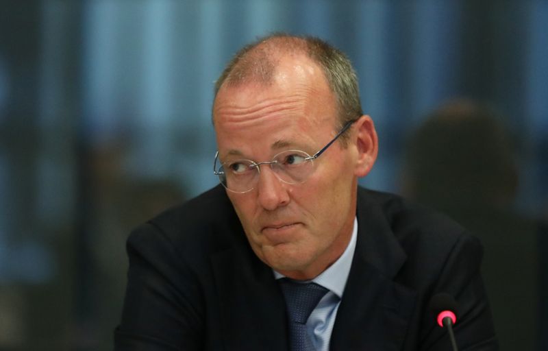 ECB board member Knot appears at a Dutch parliamentary hearing in The Hague
