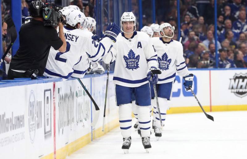 NHL: Toronto Maple Leafs at Tampa Bay Lightning