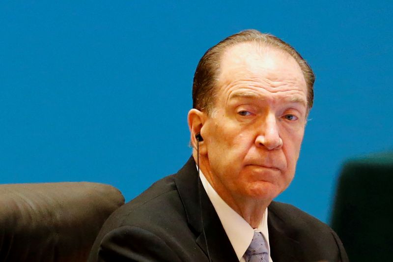 FILE PHOTO: World Bank President David Malpass attends the