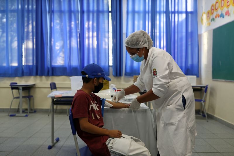 Outbreak of the coronavirus disease (COVID-19), in Sao Paulo