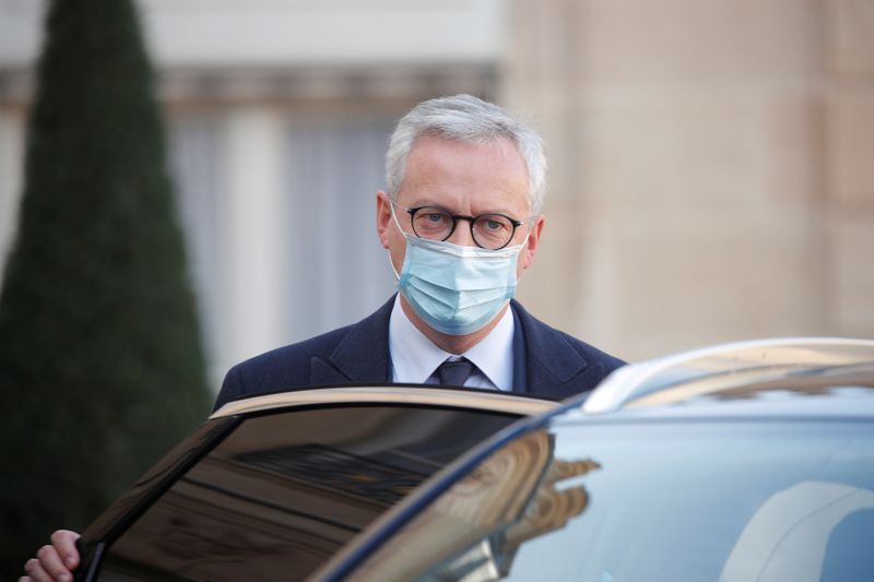The weekly cabinet meeting at the Elysee Palace in Paris