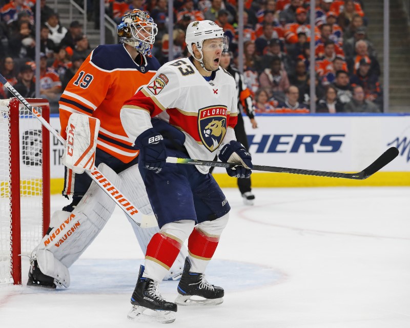 NHL Florida Panthers at Edmonton Oilers