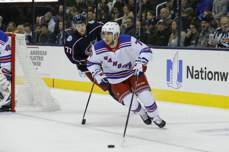 FILE PHOTO: NHL: New York Rangers at Columbus Blue Jackets