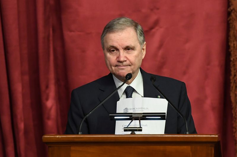 Bank of Italy Governor Ignazio Visco presents Bank of Italy's annual report in Rome