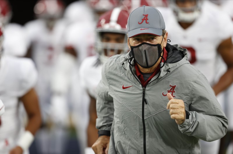 NCAA Football: Alabama at Mississippi
