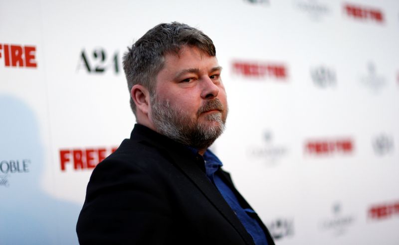 Director of the movie Wheatley poses at the premiere of
