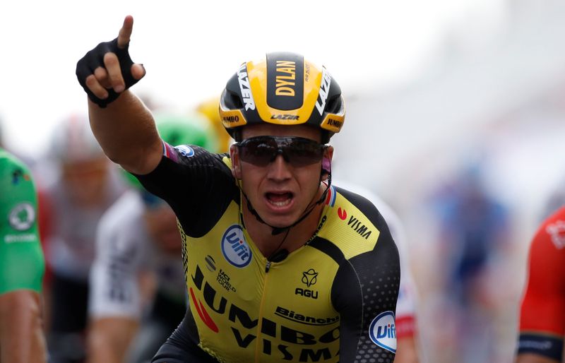 Tour de France - The 230-km Stage 7 from Belfort to Chalon-sur-Saone